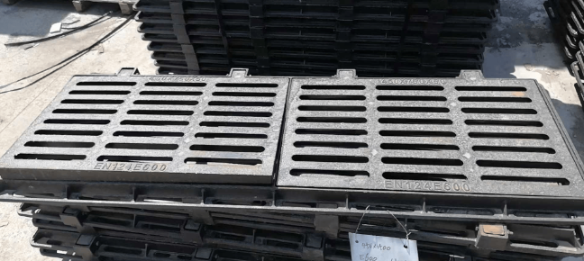 广宁球墨铸铁连体双篦展示