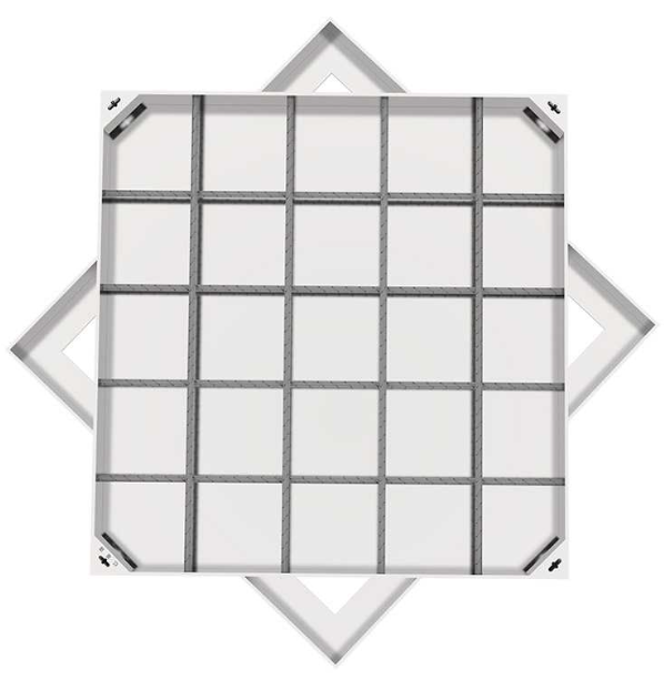 广宁不锈钢方井展示